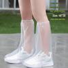 Yuanzu Disposable PE High-Top Rain Shoe Covers (50 Count)