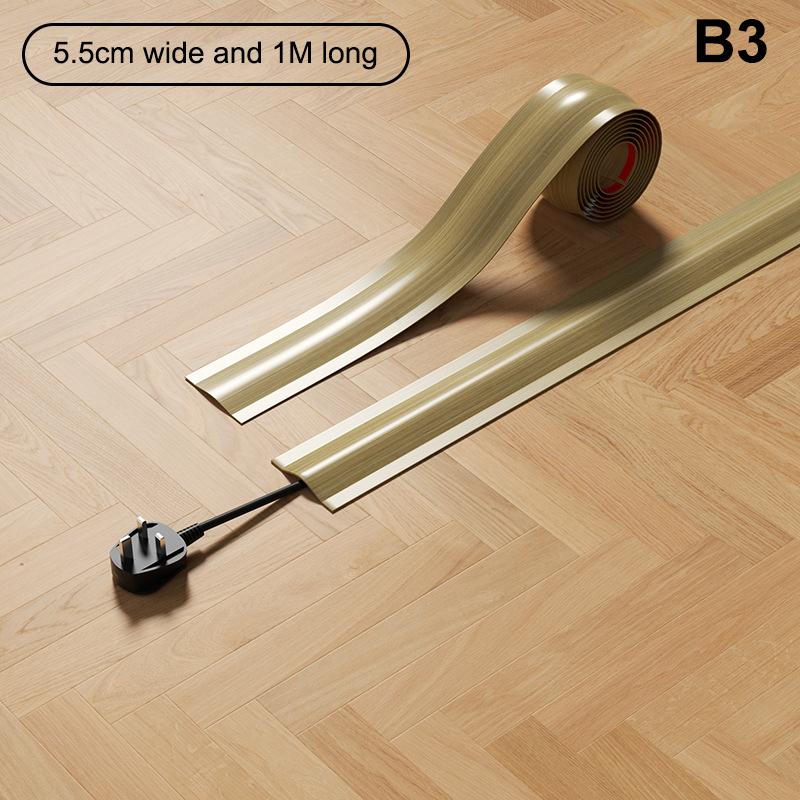 4,2/5,5M PVC-Kabelkabelabdeckung Boden für Kabel auf dem Boden Weiche Bodenkabelabdeckung Kabelverstecker Bodenkabelmanagement Kabelschutz