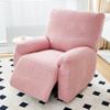 Solid Color  All-Inclusive Electric Sofa Elastic Recliner Chair Cover Home Club Shop Furniture Decor Chair From Stains Accessory
