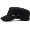 Fashion Anti-Uv Fishing Hat Casual Adjustable Sun Hat Cotton Breathable Flat Top Hat Spring Summer
