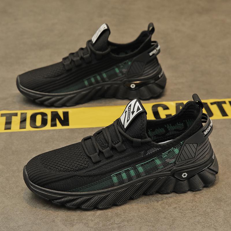 

Модные мужские осенние кроссовки повседневные кроссовки повседневная обувь обувь для мужчин мокасины ткань мягкая и удобная скейтборд нескользящая мода 44 чёрный