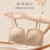 Strapless Tube Top Seamless Underwear Women's Thin Small Breasts Gathered Non-slip and Anti-light Foundation Invisible Bra Tube Top