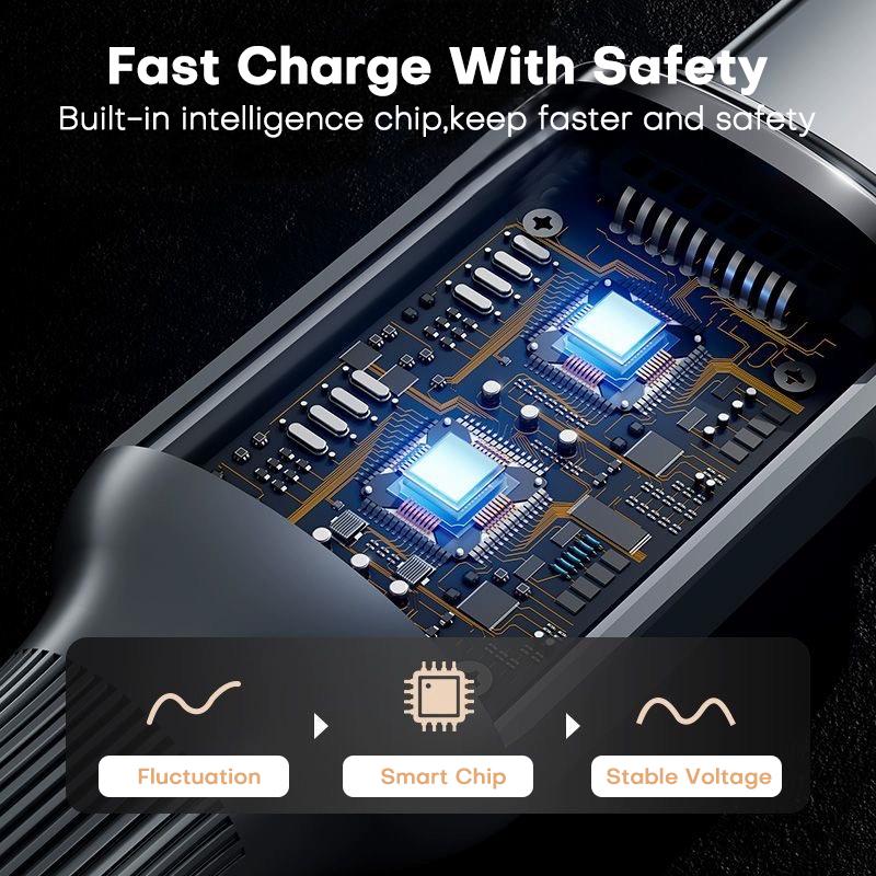 TUODES 120W USB Type C Cable Fast Charging Quick Charge 3.0 Mobile Phone Type-C USB Charger Data Cord For Samsung Xiaomi Huawei