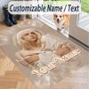 Custom Text Billie Eilish Pattern Floor Rug Soft Indoor Carpet Mat Living Room Bedroom