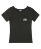 ANOTHER ARCHIVE Women'S Perfect Slim Logo Short Sleeve T-Shirt_Black
