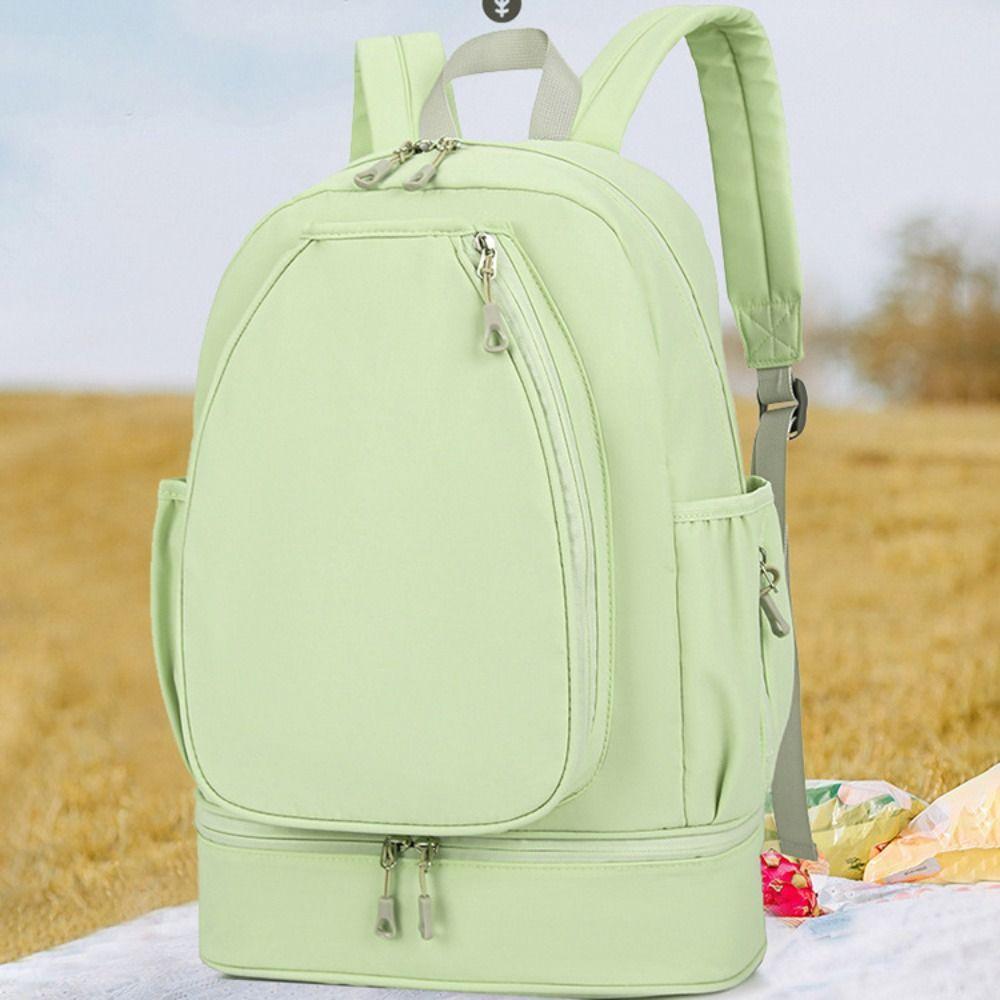 Multifunctional Badminton Racket Backpack Large Capacity Waterproof Gym Fitness Pack with Shoes Pocket Lightweight