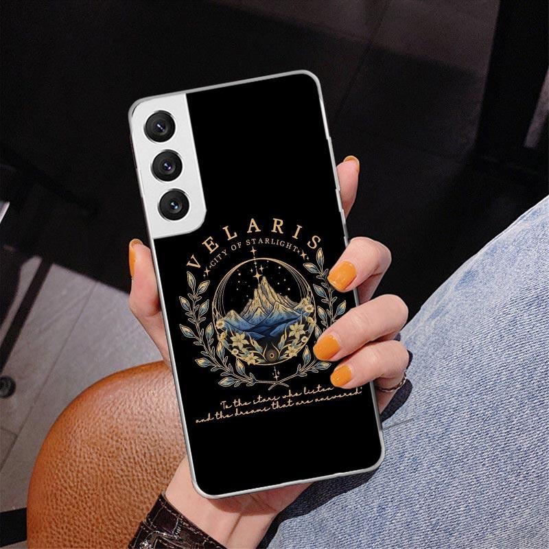 A Court of Mist Fury Sarah J Maas Phnoe Case for Samsung Galaxy S26 S25 Edge S23 S24 Ultra S22 Plus S21 S20 FE Unique Cover Soft
