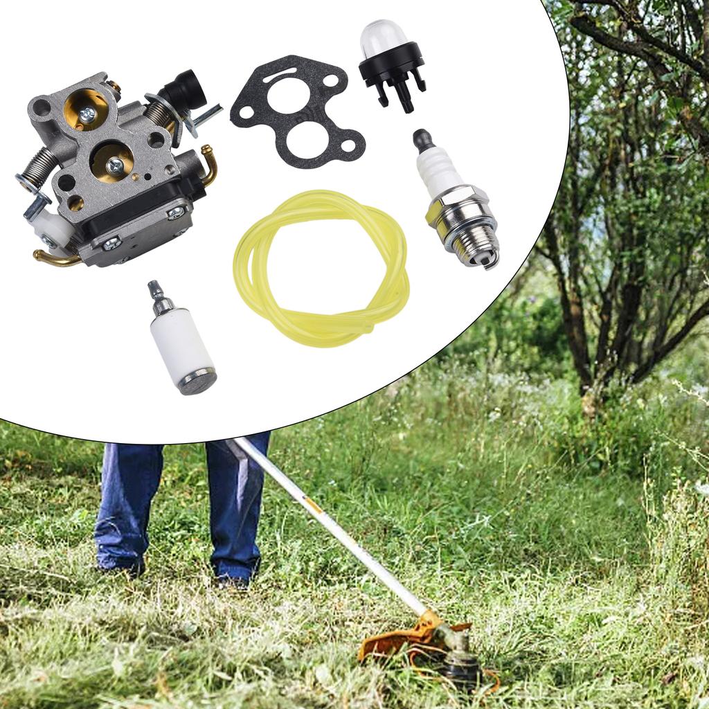 Chainsaw Carburettor 506450501 for 135 140 140E 440E Models Comes with Filter Gasket and Tubing for Seamless Function