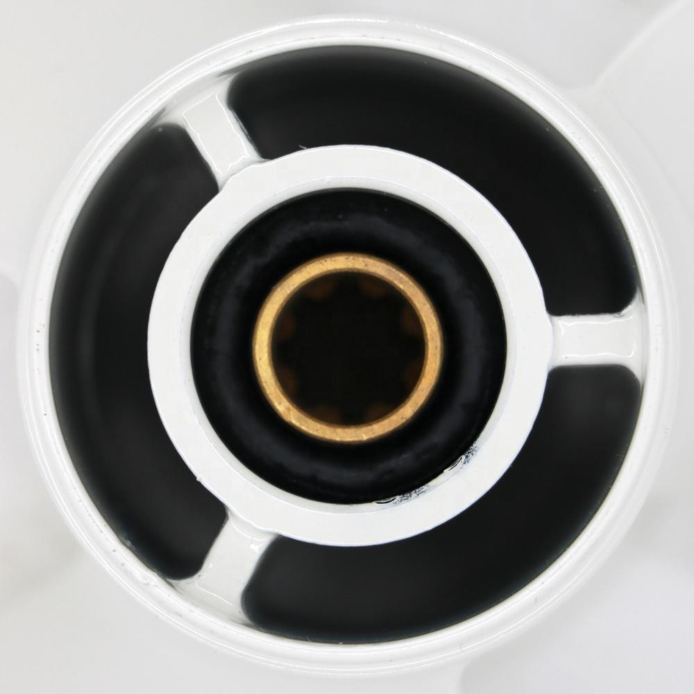 683-45941-00-El Propeller Yamaha 9.9-15 LE Külső Motorokhoz, Alumínium Anyag, 8-Bordás