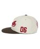 BROWNBREATH Coloration Flat Visor Cap - Ivory