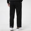 Adidas Casual Sports Fleece-Lined Running Knit Straight Pants Men Bottoms Black GK9366