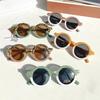 New Small Frame Circular Children Sunglasses Girls' Summer Fashion Sun Glasses Cute Baby Sunshade Eyewear Uv400
