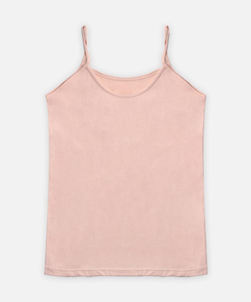 Lidi Basic Polycotton Plain String Women'S Sleeveless