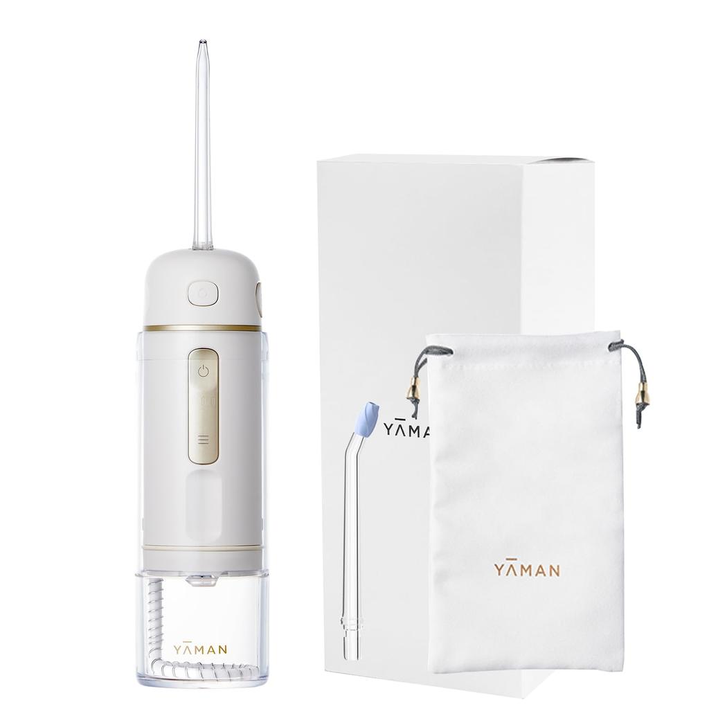 Jet Washer Jet Floss Compact L Oral Irrigator White with Sticker Ya-Man YOI-110WAM
