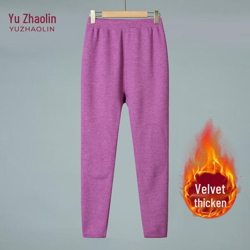 

YUZHAOLIN Women s Fleece-Lined Thermal Leggings 3XL