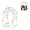 Clear Acrylic Pet Habitat with Ventilation Openings Small Acrylic Animal Home for Proper Ventilation and Security