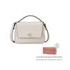 Calvin Klein Fashion Minimalist Metal Logo Detachable Shoulder Strap Flap Synthetic Leather Handheld Shoulder Crossbody Bag Women Bags DH3272-137