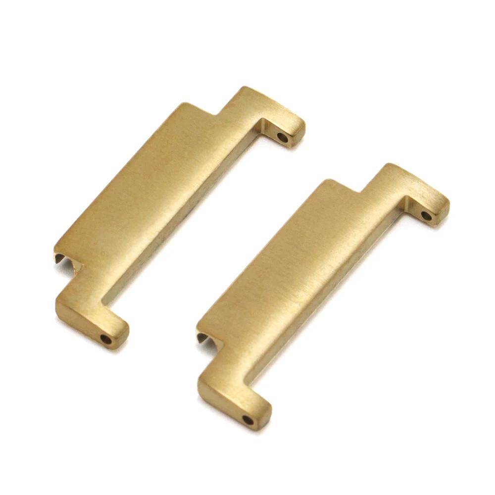 2pcs Strap Adapters 20mm To 18mm 20mm 22mm To 22mm 22mm To 20mm Quick Release Pins Connectors Watch Band Spring Bars Accessories