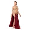 Return Of The Jedi Cosplay Costume Princess Leia Slave Uniform Suit Women Sexy Golden Bikini Set For Halloween Carnival Party