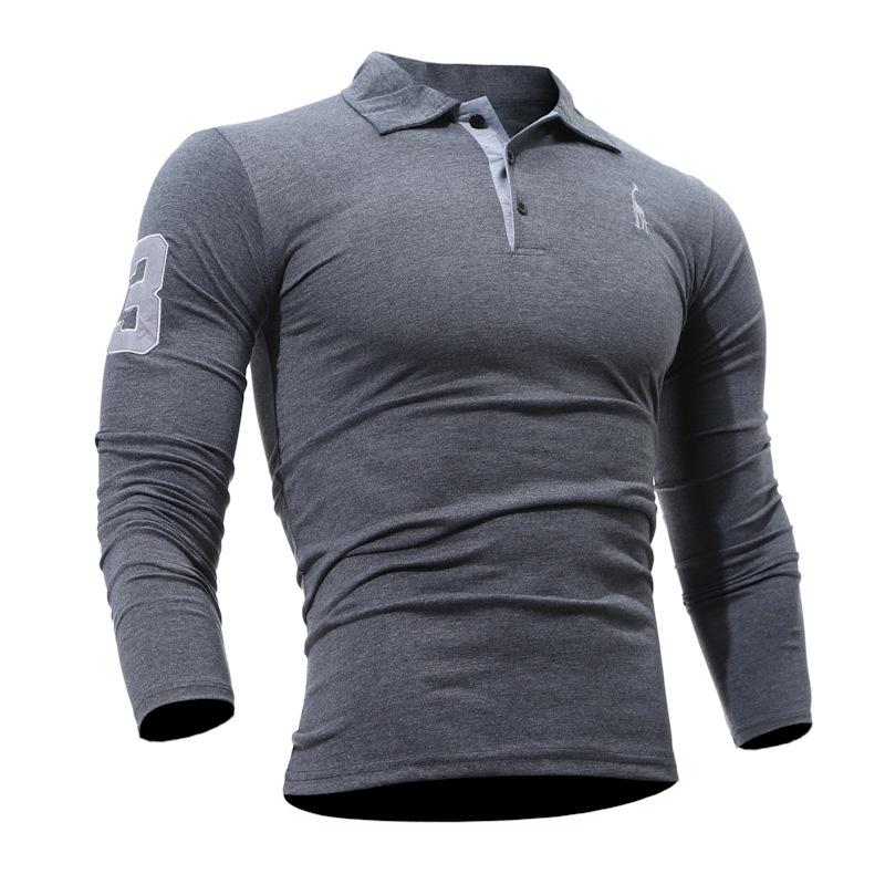 Premium Quality Men's Stylish Slim Fit Long Sleeve Basic Muscle Tee Shirts For Daily Wear