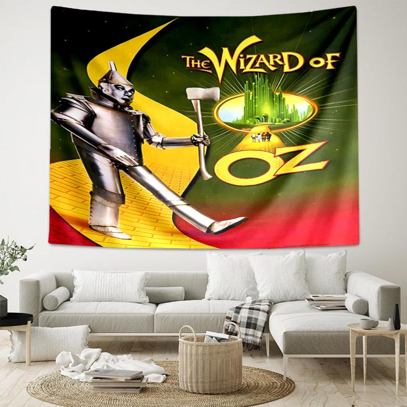 1pc The Wizard of Oz Tapestry, Living Room, Bedroom, Office, Party Decor, Ideal Festive Gift