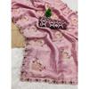 Beautiful Floral Embroidery all Over The Saree