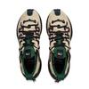 Li Ning Cushioning Slip Resistant Abrasion Resistant Low top Casual Running Shoes Unisex Umber Green AZGV047-1