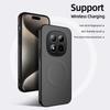Redmi Note 15 Pro+ Carbon Fiber Leather Texture Lens MagSafe Magnetic Case