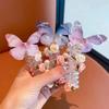Sweet Butterfly Phone Line Hair Rope Ponytail Artifact For Women Girls Elegant Hair Ring Exquisite Hair Accessories