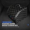 Car Portable Foldable Organizer Bag Leather Trunk Storage Box For BMW X1 X3 X4 X5 X7 G20 G38 F20 F39 F48 E46 E60 E36 E39