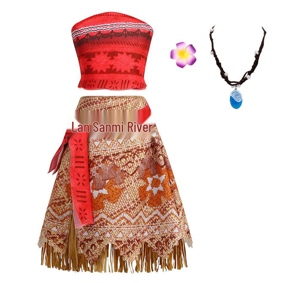 

Вдохновлённый Моаной Костюм для косплея из травы - Горячие продажи 150 cm