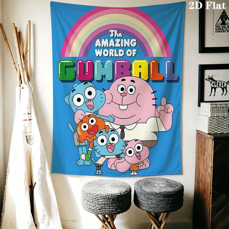 Gumball A Wall Hanging Printed Fabric Blanket Decorative Tapestries for Bedroom Living Room Home Decor