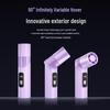 Portable Mini Lipstick Handheld Fan: Cross-Border, High-Speed, Folding, Rotating Fan for Outdoor Travel
