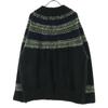 CLEL Overall handle Long sleeve Shaggy Knit jacket S Black series Men's Used