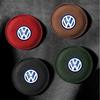 For VOLKSWAGEN VW 2Pcs Anti-Slip Car Silicone Coaster For Volkswagen Vw Tiguan Jetta Mk6 Scirocco Polo Touran Golf Auto Interior