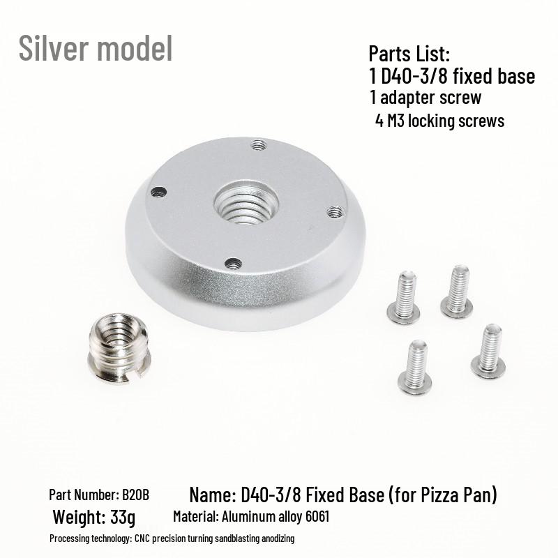 Wall-Mounted Outdoor Tripod Connector Adapter Base