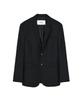 Rollingstudios Classic Tailored Jacket Wool Gabardine Black