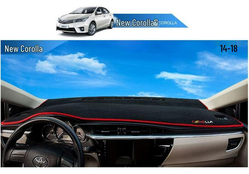 Toyota BZ3/BZ4, Corolla, CHR, RAV4, Wildlander, Frontlander Sun Protection & Heat Insulation Mat for Center Console