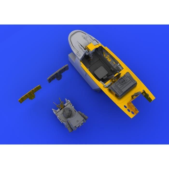 Maquette - EDUARD - MIG 29 Cockpit - Plastique - 1/48 - Pour enfants à partir de 15 ans