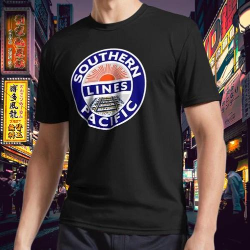 Southern Pacific Lines - Railway Logo T-Shirt Funny Size S to 5XL L