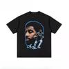 Stylish Black Cotton T-Shirt Featuring Kyrie Irving Dallas Mavericks Era Portrait and Game Pose Graphic Print Women And Men T-shirts