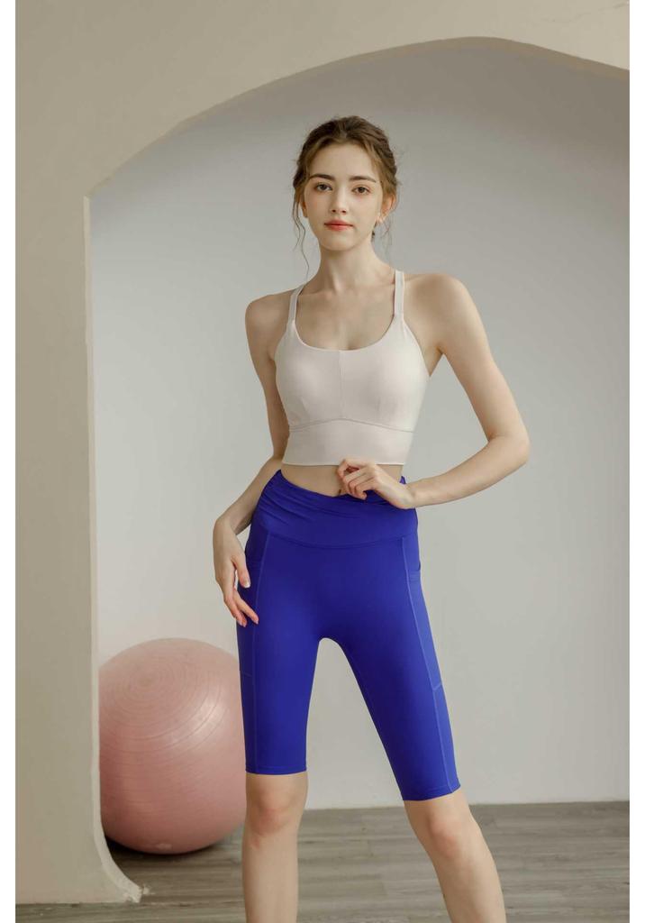 2026 Women's Yoga Set: Stylish Pants with Pockets & Quick-Dry Sports Bra - Breathable Fitness Wear