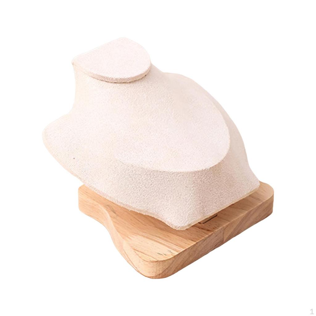 Jewelry Bust Holder for Necklace Storage, Organizer Living Room and Bedroom