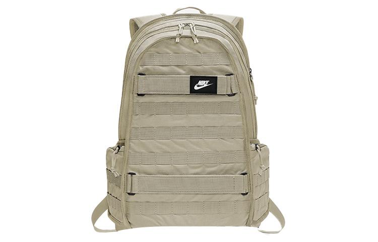 Nike Men's Polyester Backpack Regular Unisex Khaki