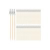 CareGift Cost-Premium Painting Sticks 50pcs Set for Model Kits with Clips