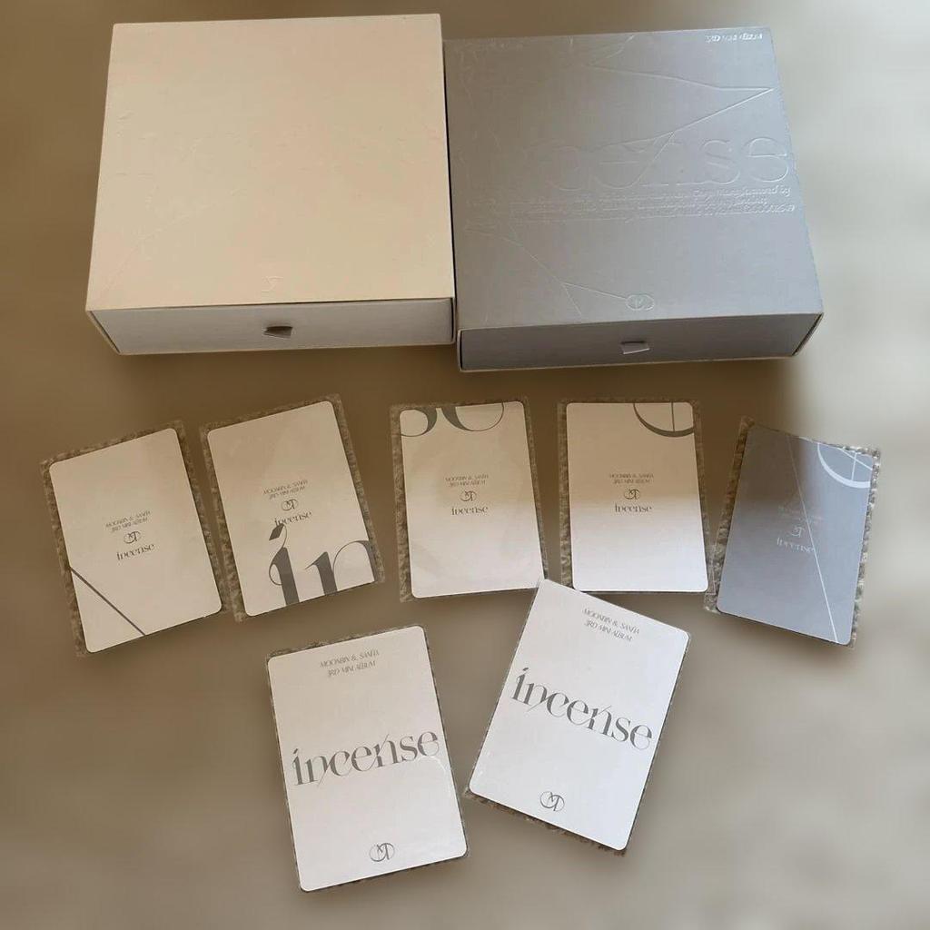 [USED] MOONBIN & SANHA incense CD set