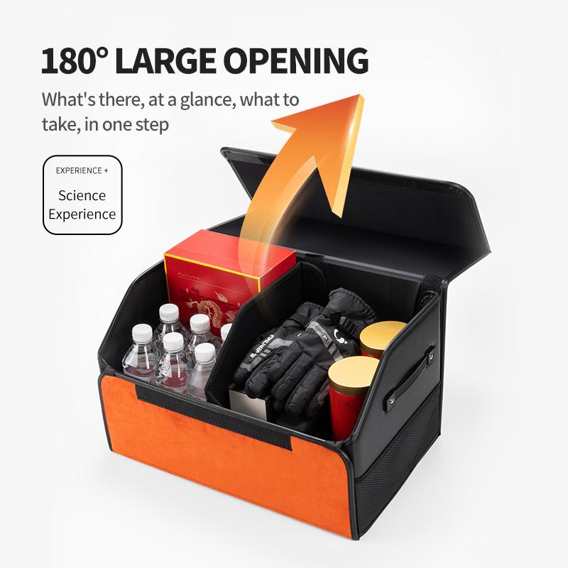 Car Trunk Organizer Box Tailbox Stowing Tidying Storage WW42 Bag For Volkswagen VW Scirocco Passat Polo B5 B6 B7 CC Tiguan Sharan