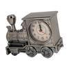 Vintage Train Head Alarm Clock Table Desk Time Clock Train Model Home Students Children Bedroom