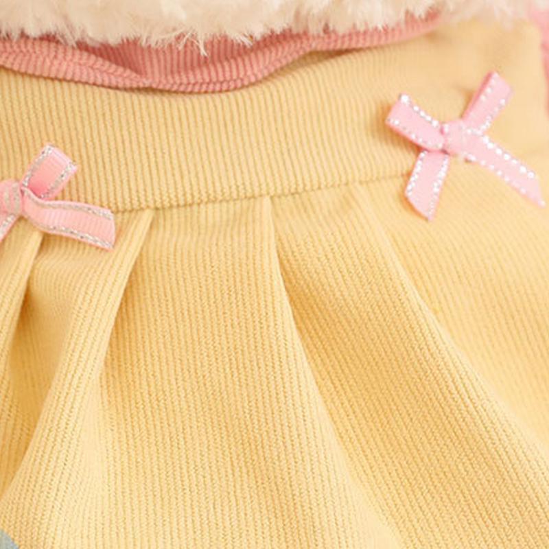 Cute Bunny Plush Stuffed Pillow with Dress Huggable Bunny Toy Throw Pillow Sleeping Soothing Toys Desk Decor for Holiday Birthda
