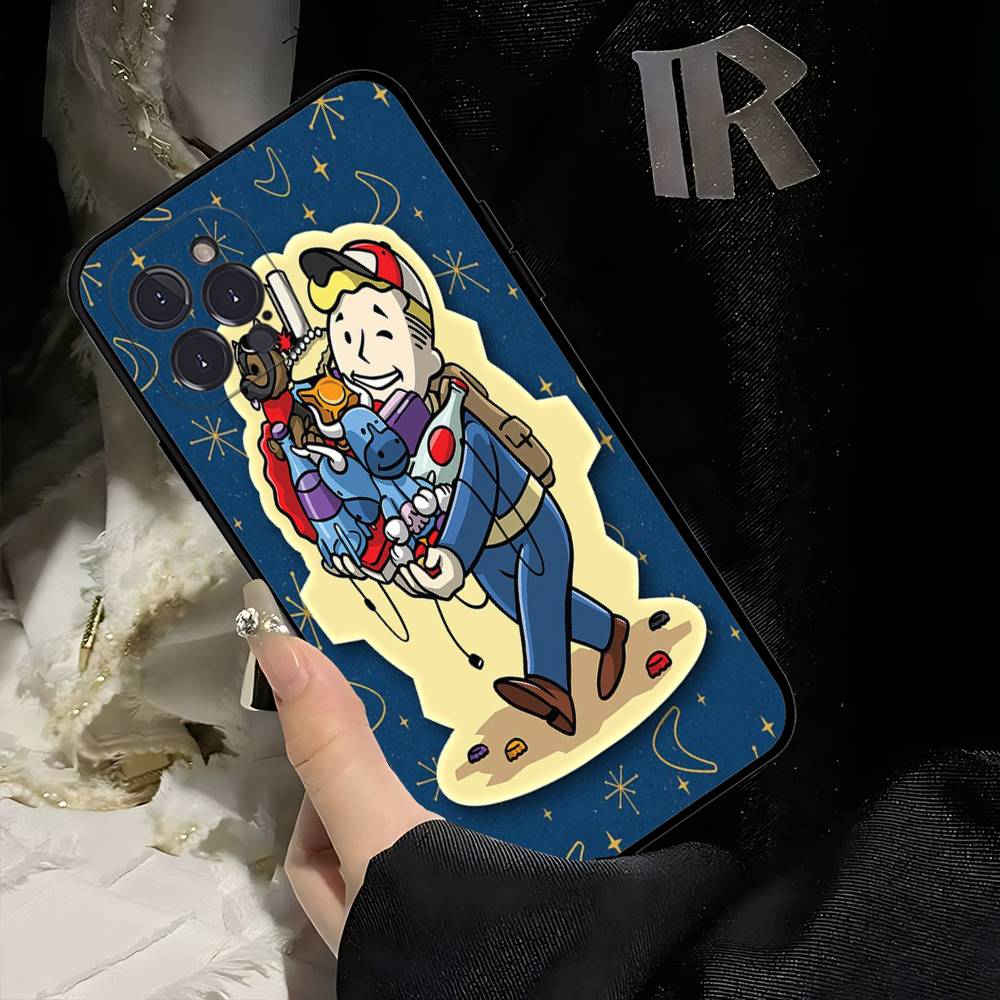 F-Fallout S-Series 4 Cool Game For IPhone 17 16 15 14 13 12 11 Pro Max 13 17Air Shockproof Soft Phone Cases Coque
